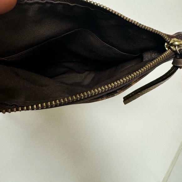 Coach Madison North/South Swing in Ocelot Print Fabric Crossbody Bag - Picture 6 of 14